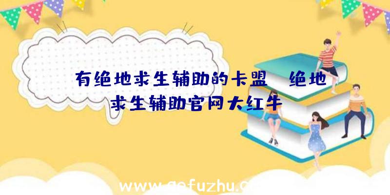 「有绝地求生辅助的卡盟」|绝地求生辅助官网大红牛